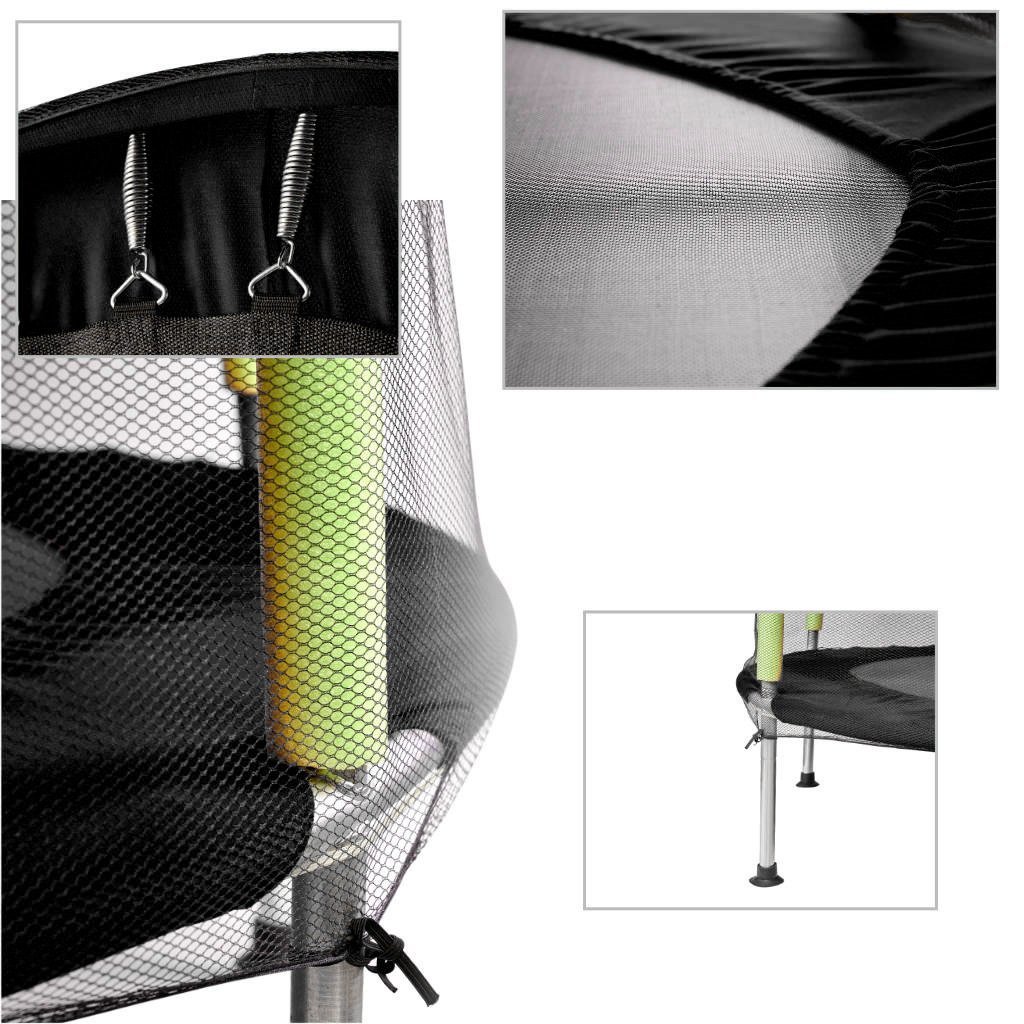 Batutas namų sodui vaikams kamuolio tinklas 140 cm 55 colių žalias