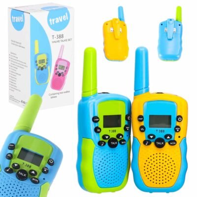Walkie-talkie-krotkofalowka-dla-dzieci-zestaw-2-sztuki-183943 Vaikams skirtas 2 dalių rinkinys Walkie Talkie Walkie