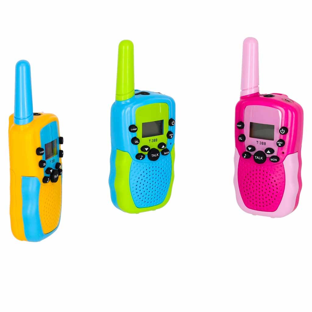Walkie-talkie-krotkofalowka-dla-dzieci-zestaw-3-sztuki-183933 Vaikams skirtas 3 dalių rinkinys "Walkie Talkie Walkie