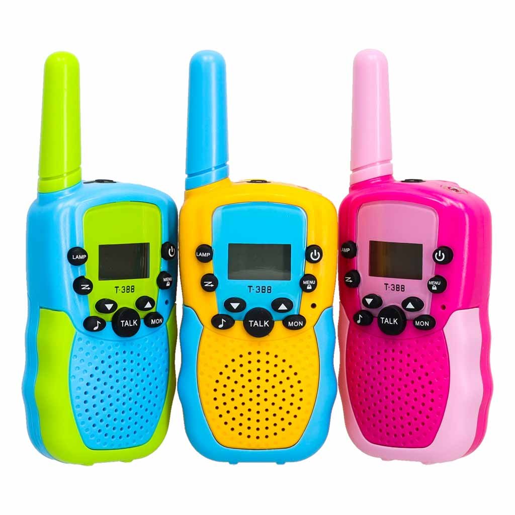 Walkie-talkie-krotkofalowka-dla-dzieci-zestaw-3-sztuki-183934 Vaikams skirtas 3 dalių rinkinys "Walkie Talkie Walkie