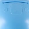 Interaktyvus mokomasis robotas-žaislas, mokantis piešti flomasteriais mėlynos spalvos